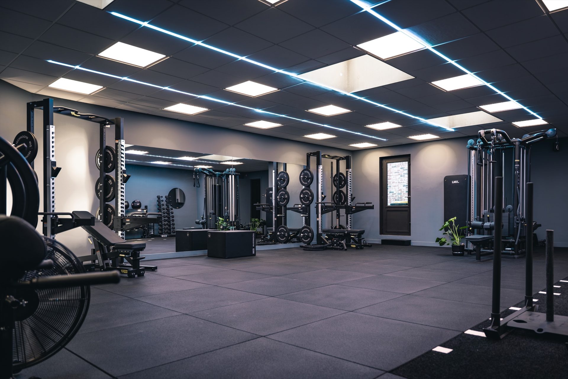 Brede trainingsruimte van The Shape Factory in Vosselaar