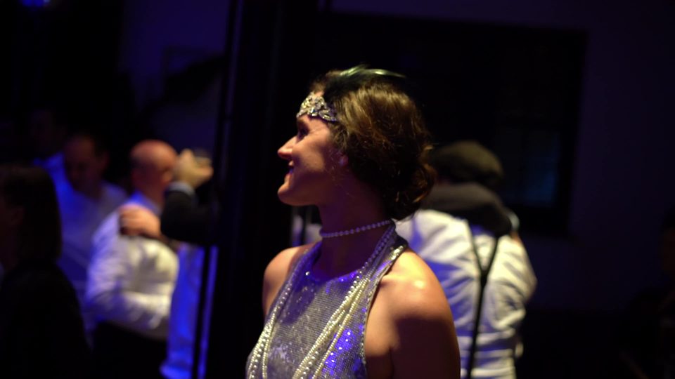 Dansvloerbeeld van het Vopak-bedrijfsfeest in Antwerpen