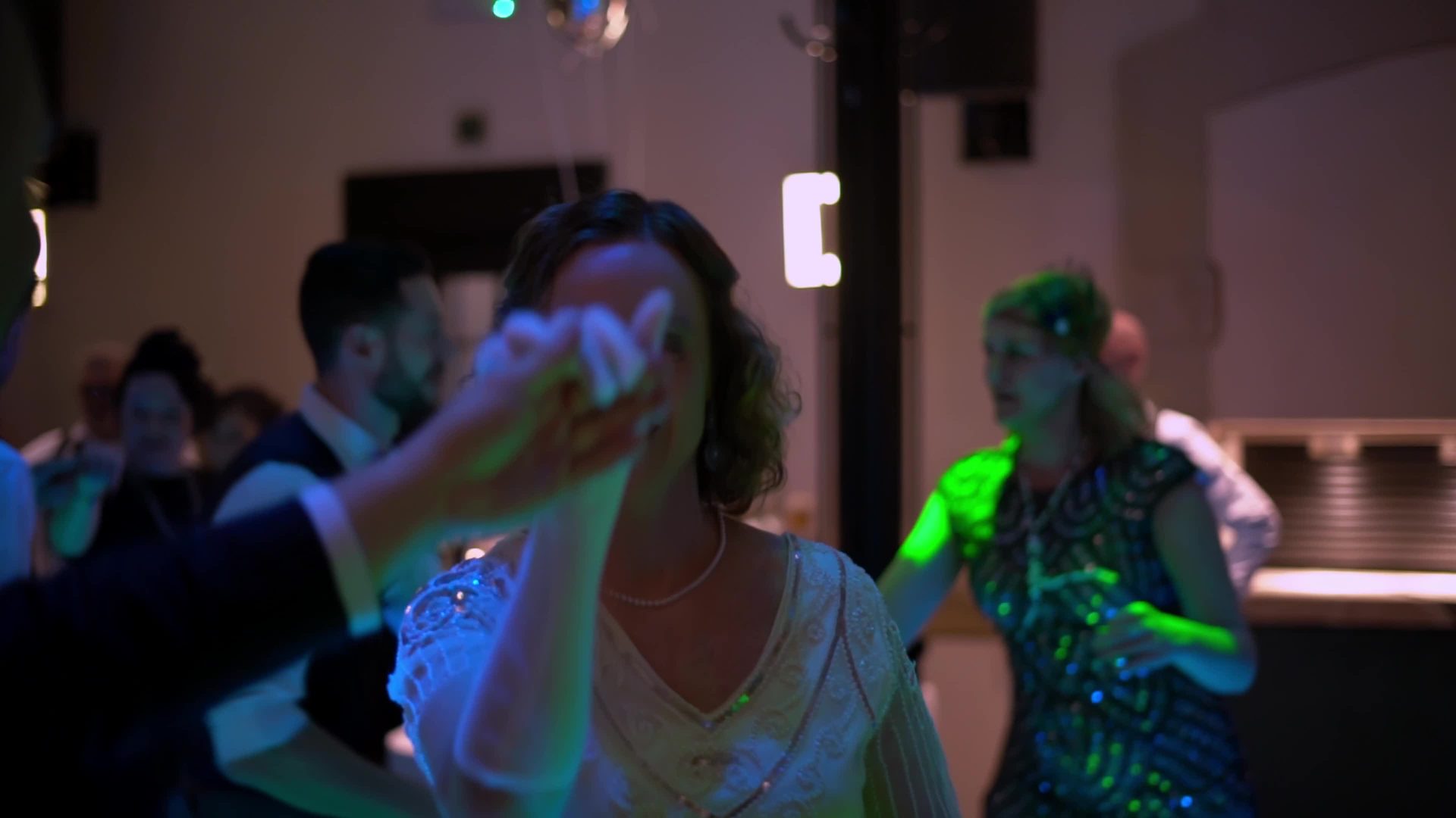 Dansvloer tijdens het bedrijfsfeest van Vopak